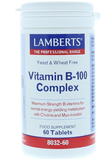 Lamberts Vitamine B100 complex (60 Tabletten)