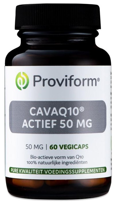 Proviform CavaQ10 actief 50 mg (60 Vegetarische capsules)