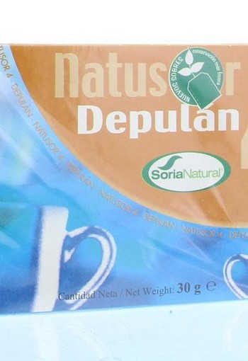 Soria Natural Natusor 4 Depulan infusie (20 Zakjes)