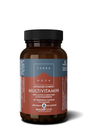Terranova Advanced synergy multivitamin (50 Vegetarische capsules)