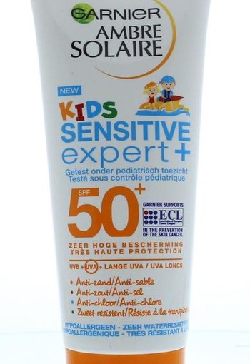 Ambre Solaire Kids lotion wet skin SPF50+ (150 Milliliter)