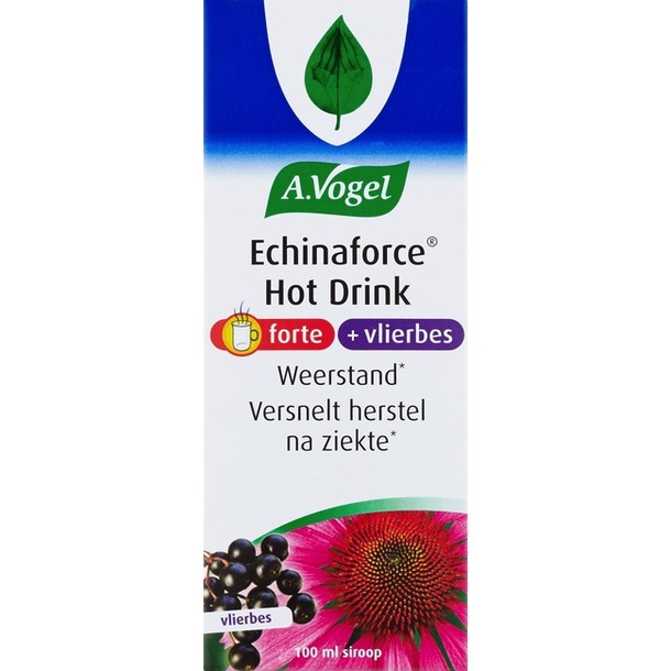 A. Vogel Echinaforce Forte + Vlierbes Hotdrink drankje 100 ml 
