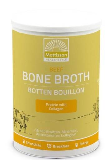 Mattisson Beef bone broth botten bouillon (250 Gram)