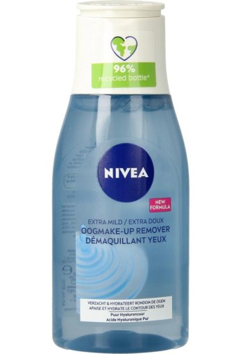Nivea Oogmake-up remover extra mild (125 Milliliter)