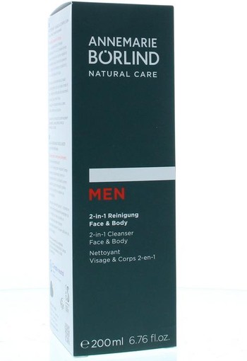 Borlind Cleanser men 2-in-1 face & body (150 Milliliter)