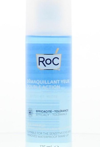ROC Double action eye makeup remover (125 Milliliter)