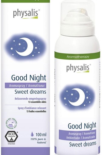 Physalis Aromaspray good night bio (100 Milliliter)
