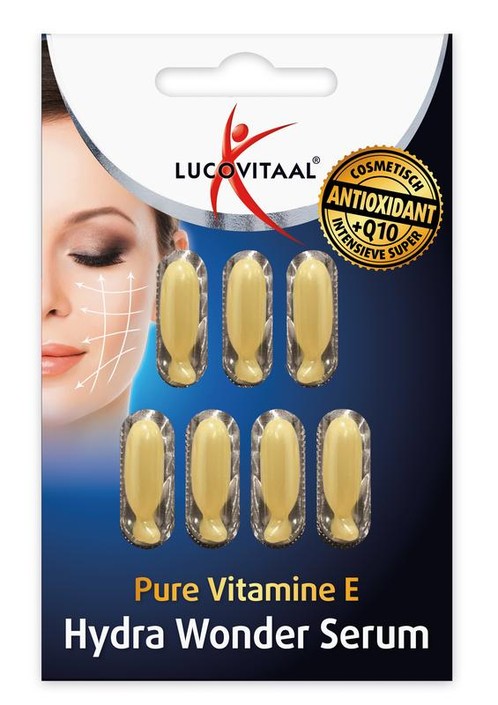 Lucovitaal Vitamine E hydra wonder serum (7 Capsules)