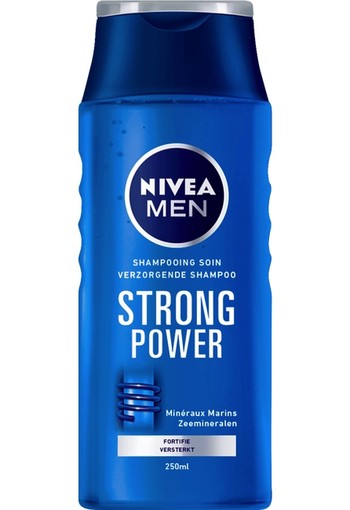 NIVEA MEN Strong Power Verzorgende Shampoo 250 ml