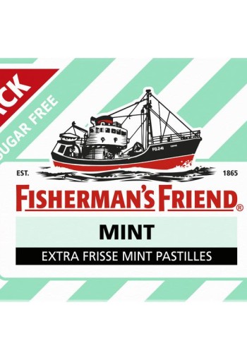 Fishermansfriend Mint suikervrij 3-pack (25 Gram)