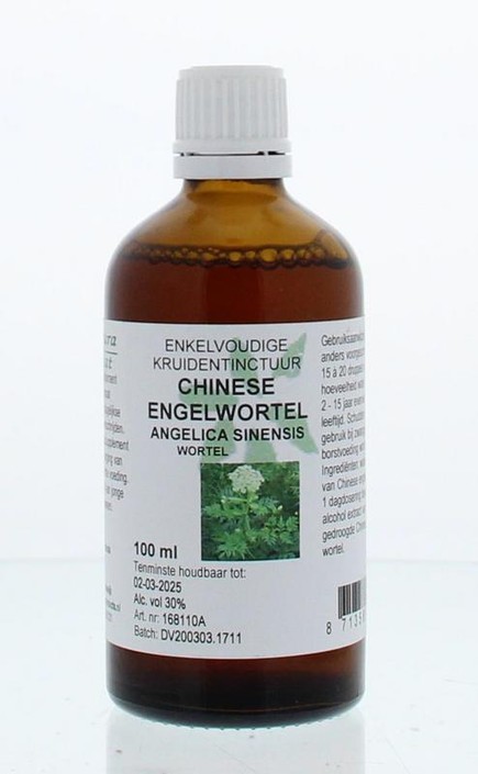 Natura Sanat Angelica sinensis rad/chinese engelwortel tinct (100 Milliliter)