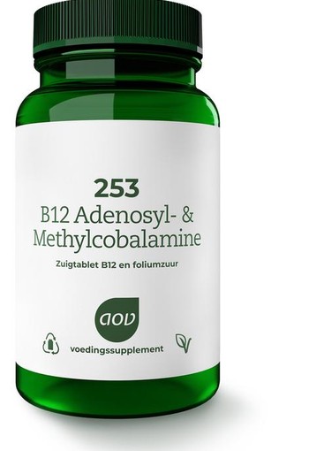 AOV 253 B12 Adenosyl & methylcobalamine (60 Zuigtabletten)
