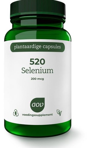 AOV 520 Selenium 200mcg (60 Vegetarische capsules)