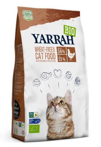 Yarrah Kattenvoer wheat-free bio (6000 Gram)