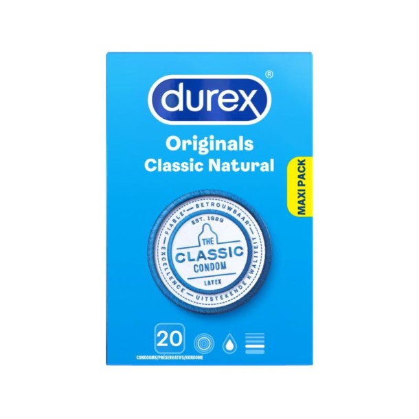 Durex Classic natural (20 stuks)