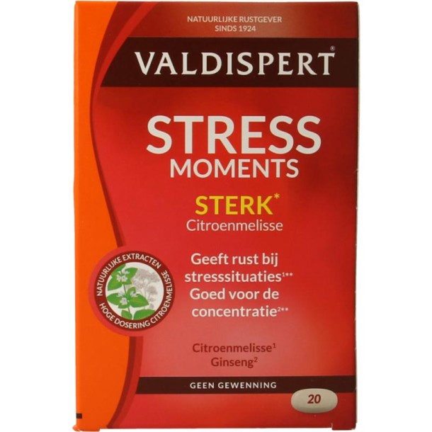 Valdispert Stress moments extra sterk (20 tabletten)