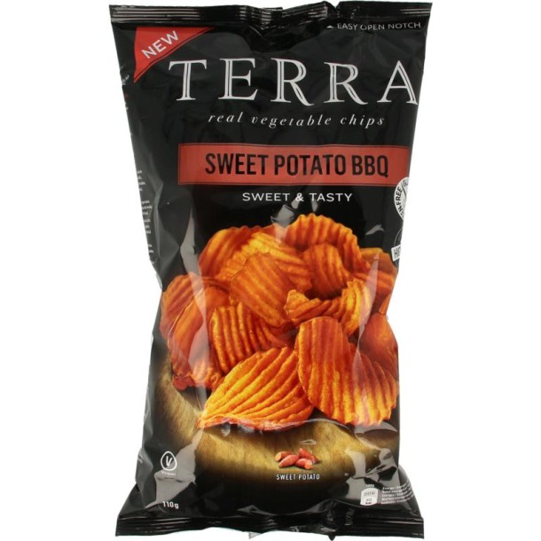 Terra Chips Chips sweet potato bbq (110 Gram)