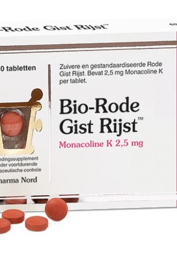 Pharma Nord Bio rode gist rijst (60 Tabletten)