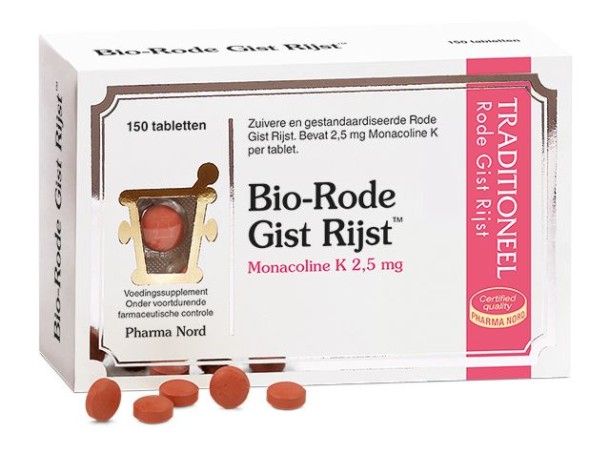 Pharma Nord Bio rode gist rijst (150 Tabletten)