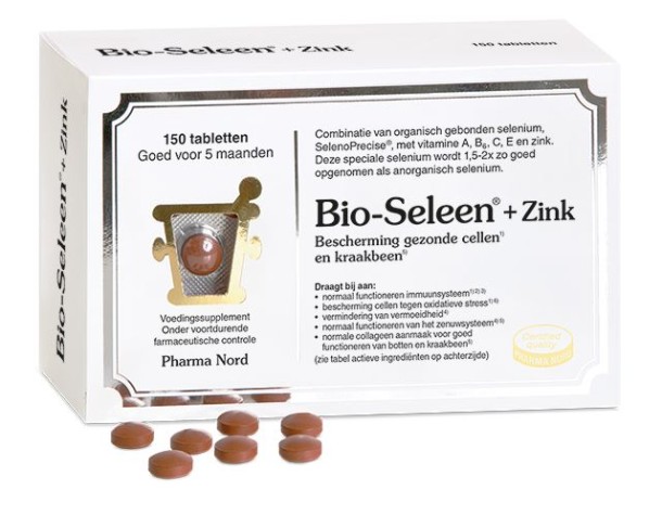 Pharma Nord Bio seleen & zink (150 Tabletten)