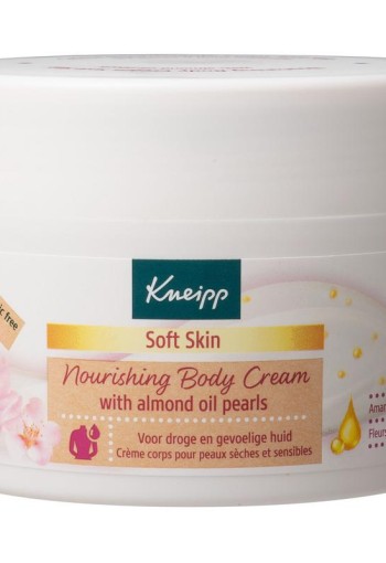 Kneipp Soft skin nourishing body cream almond oil (200 Milliliter)