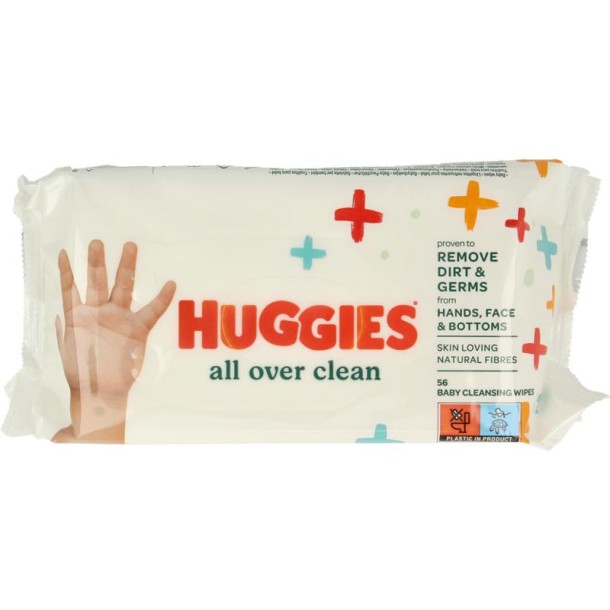 Huggies Doekjes all over clean (56 Stuks)