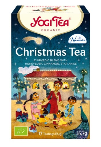 Yogi Tea Christmas tea builtje bio (17 Zakjes)