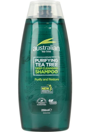 Optima Shampoo Australian tea tree deep cleansing (250 Milliliter)