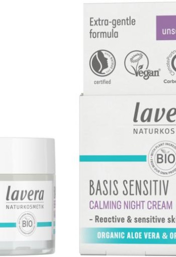 Lavera Basis sensitiv calming night cream EN-IT (50 Milliliter)