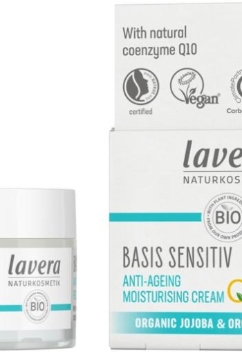 Lavera Basis sensitiv Q10 moisturising cream EN-IT (50 Milliliter)
