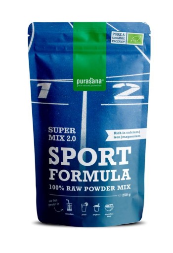Purasana Sport formula mix 2.0 vegan bio (250 Gram)