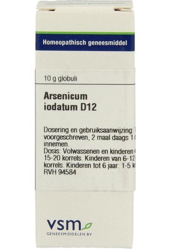 VSM Arsenicum iodatum D12 (10 Gram)