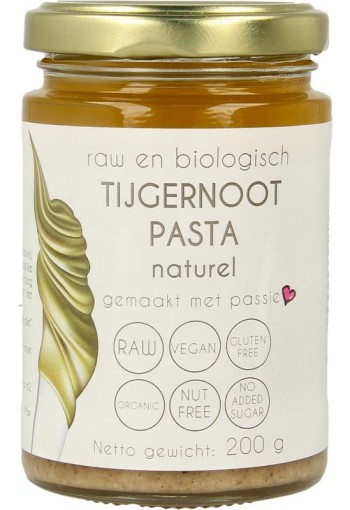 Vitiv Tijgernoot pasta naturel bio (200 Gram)