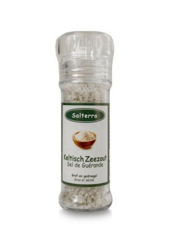 Salterra Keltisch zeezout grof droog strooimolen (70 Gram)