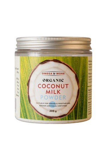 Omega & More Kokosmelk poeder vegan bio (200 Gram)