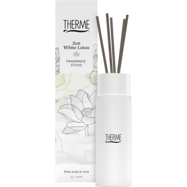 Therme Fragrance sticks zen white lotus (100 Milliliter)