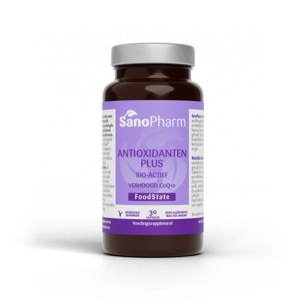 Sanopharm Antioxidant + verhoogd co Q10 (30 Capsules)