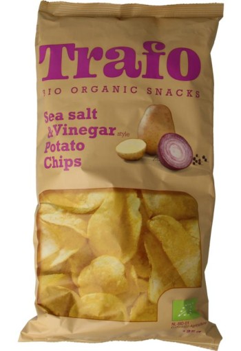 Trafo Chips handcooked salt & vinegar bio (125 Gram)