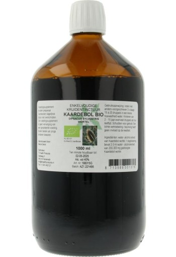Natura Sanat Kaardebol wortel tinctuur bio (1 Liter)