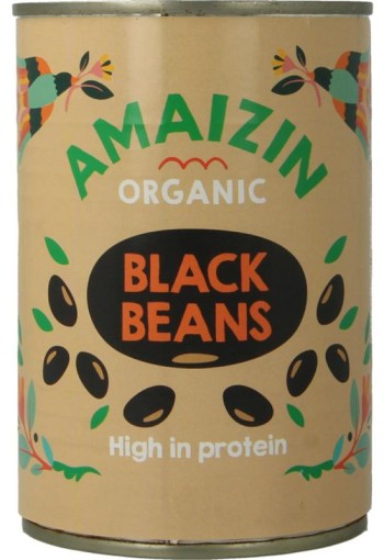 Amaizin Black beans bio (400 Gram)