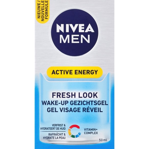 NIVEA MEN Active Energy Fresh Look Wake-Up Gezichtsgel 50 ml
