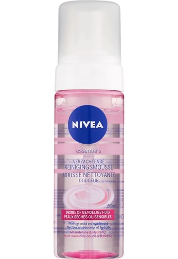 NIVEA Essentials Verzachtende Reinigingsmousse 150 ml