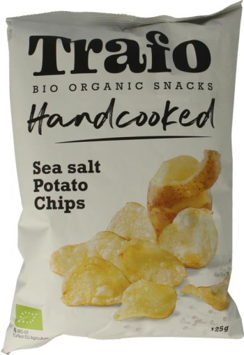 Trafo Chips handcooked zeezout bio (125 Gram)