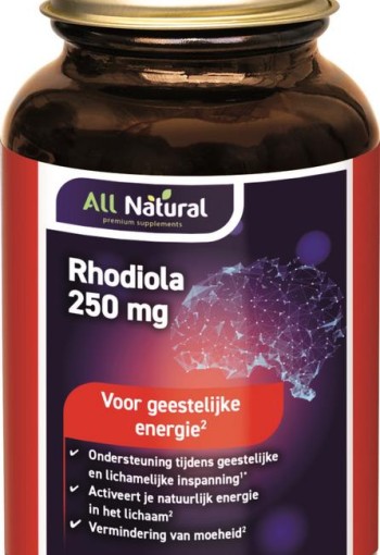 All Natural Rhodiola (100 Capsules)