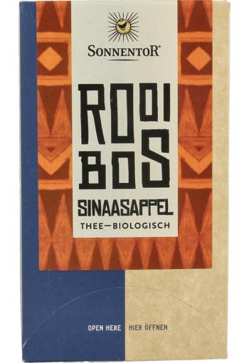 Sonnentor Rooibos & sinaasappel thee bio (18 Zakjes)