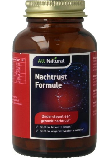 All Natural Nachtrust formule (90 Tabletten)