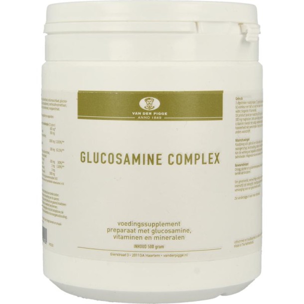 Van der Pigge Glucosamine complex poeder (500 Gram)