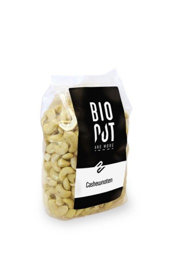 Bionut Cashewnoten ongezouten bio (500 Gram)