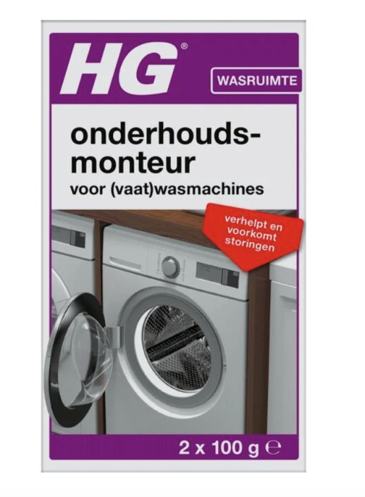 Hg Onderhoudsmonteur Wasmachine/vaatwasser 2x100g