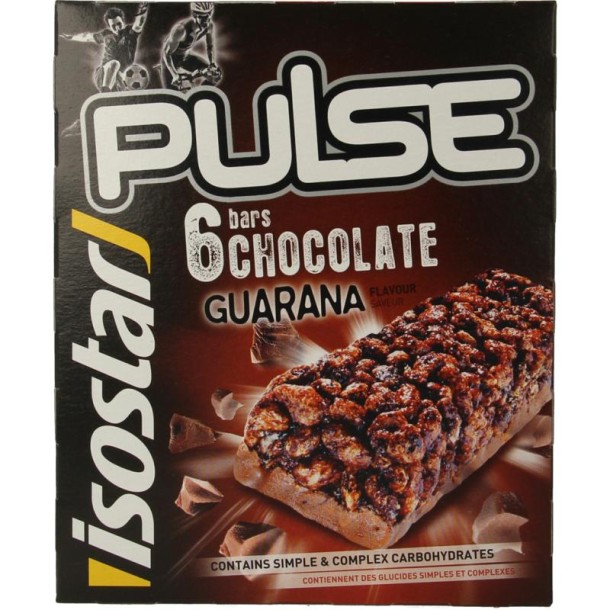 Isostar Reep pulse chocolade 6 pack (138 Gram)